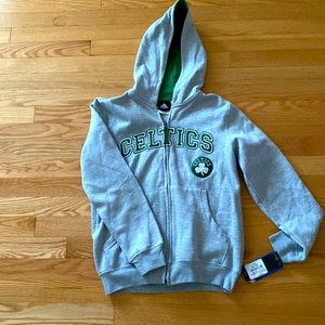 NWT Adidas Boys Zip sweatshirt Sz M (10/12)
